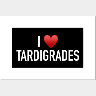 I ♥️ Tardigrades Posters and Art